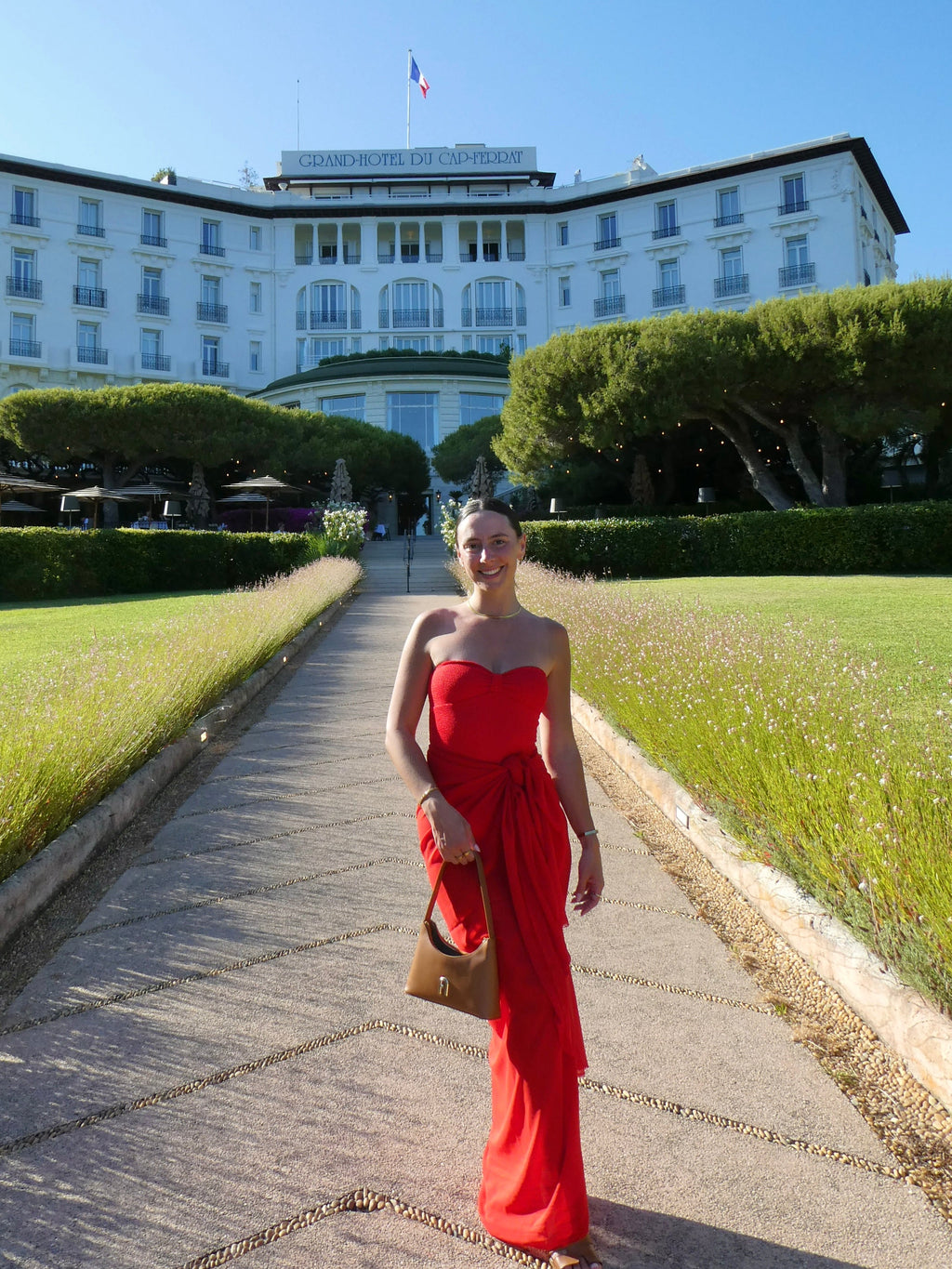 Handcrafted Collection - The Felicity - Red Maxi Sheer Sarong