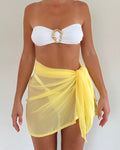 3 in 1 Butter Yellow Mini Sarong