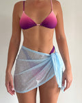 Limited Collection - Blue Sheer Mini Sarong