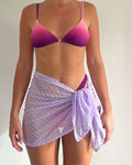 Limited Collection - Purple Sheer Mini Sarong