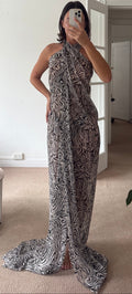 Handcrafted Collection - Printed Halter Dress